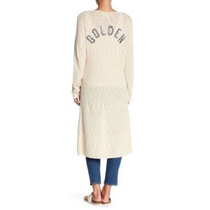 Wildfox “Golden” Cardigan Sz M